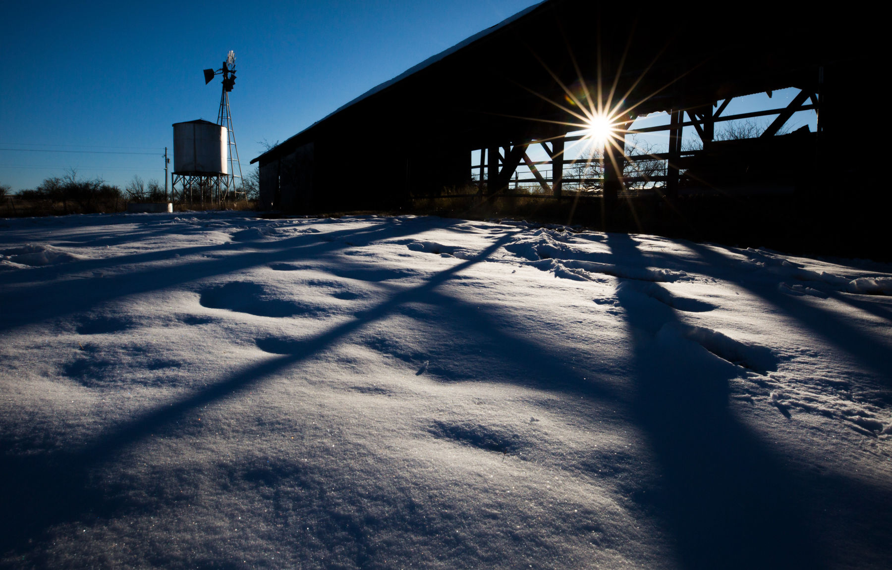 Snow in southeast Arizona